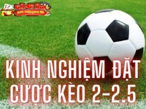 kèo tài xỉu 2-2.5 là gì